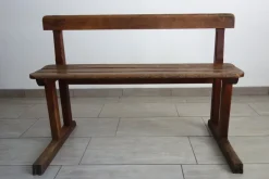 Discount Pamono Rustic School Bench, 1950s