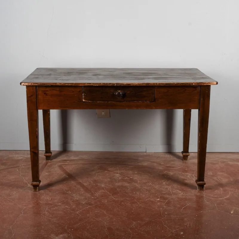 Pamono Rustic Solid Fir Table, Italy, 19th Century> Console Tables