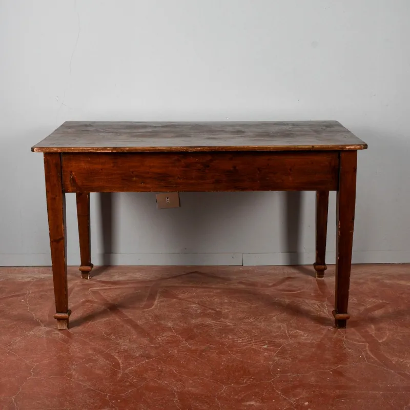 Pamono Rustic Solid Fir Table, Italy, 19th Century> Console Tables