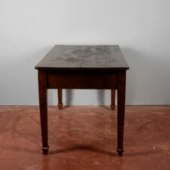 Pamono Rustic Solid Fir Table, Italy, 19th Century><noscript><img width=