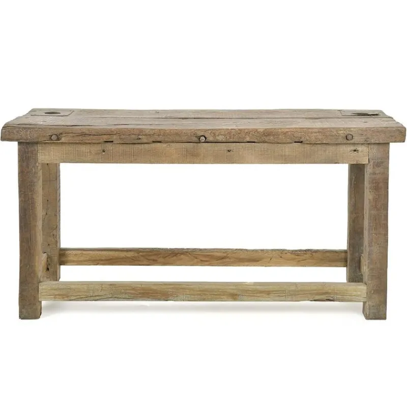 Pamono Rustic Solid Wooden Workbench> Worktables & Workbenches