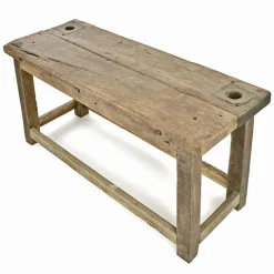 Pamono Rustic Solid Wooden Workbench> Worktables & Workbenches
