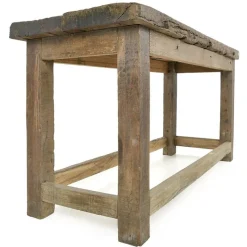 Pamono Rustic Solid Wooden Workbench><noscript><img width=