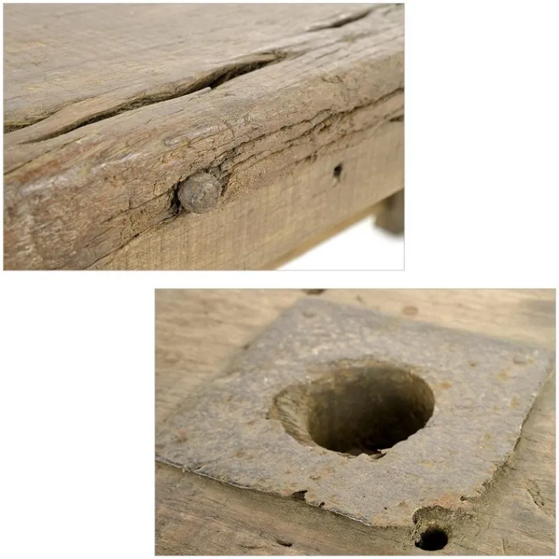 Pamono Rustic Solid Wooden Workbench> Worktables & Workbenches