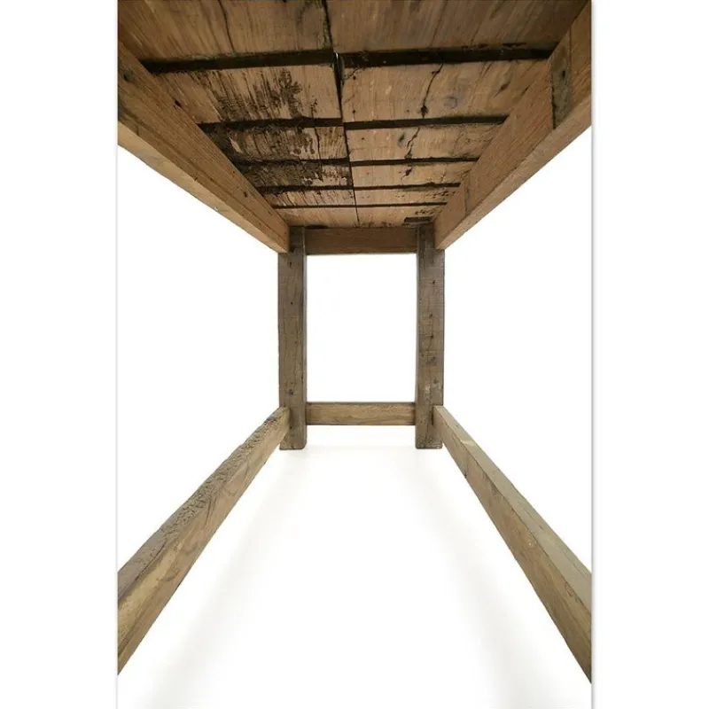 Pamono Rustic Solid Wooden Workbench> Worktables & Workbenches