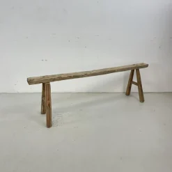 Hot Pamono Rustic Wooden Pig Bench