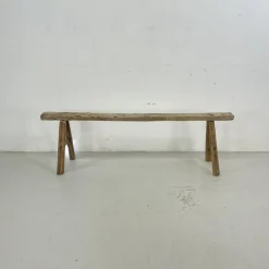 Hot Pamono Rustic Wooden Pig Bench