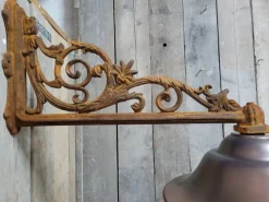 Hot Pamono Rusty Copper Cast Iron Outdoor Lamp Light