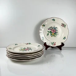 Best Pamono Réverbère Dinner Plates from KG Luneville, 1920s, Set of 6