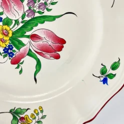Best Pamono Réverbère Dinner Plates from KG Luneville, 1920s, Set of 6
