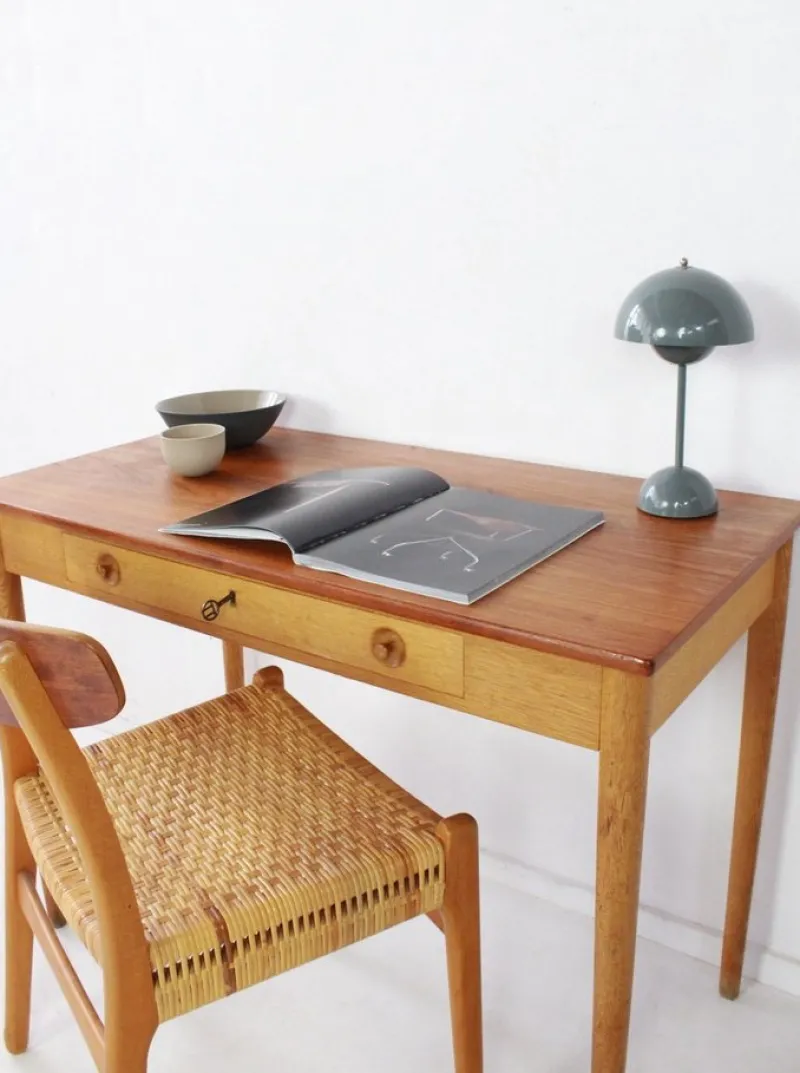 Pamono Ry32 Ladies Desk by Hans J Wegner for Ry Møbler, 1960s> Desks
