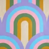 New Pamono Ryan Rivadeneyra, Art Deco Arch Pattern, 2024, Mixed Media on Paper