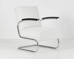 Pamono S 411 Armchairs by W.H. Gispen for Mücke & Melder, 1930s, Set of 2> Lounge Chairs & Armchairs
