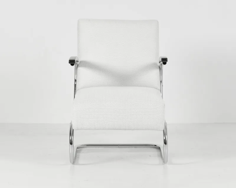 Pamono S 411 Armchairs by W.H. Gispen for Mücke & Melder, 1930s, Set of 2> Lounge Chairs & Armchairs