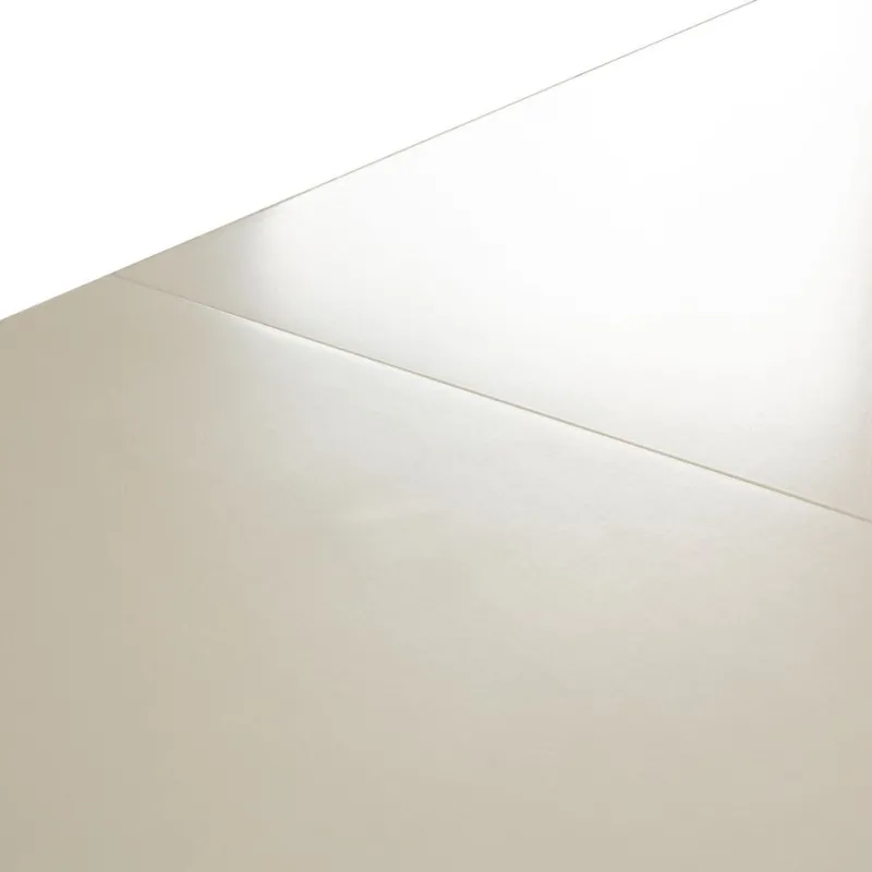 Pamono S 1071 Extendable Dining Table in White Wood and Chrome from Thonet> Dining Tables & Sets
