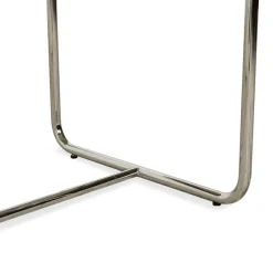 Pamono S 1071 Extendable Dining Table in White Wood and Chrome from Thonet><noscript><img width=
