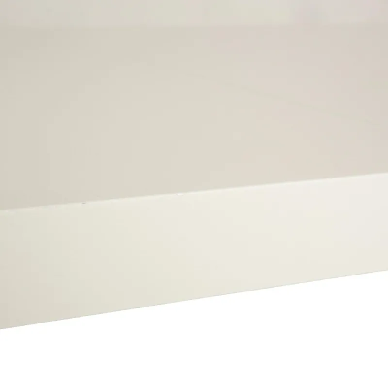 Pamono S 1071 Extendable Dining Table in White Wood and Chrome from Thonet> Dining Tables & Sets