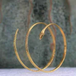 Pamono 1960s 18 Karat Yellow Gold Snake Bracelet><noscript><img width=