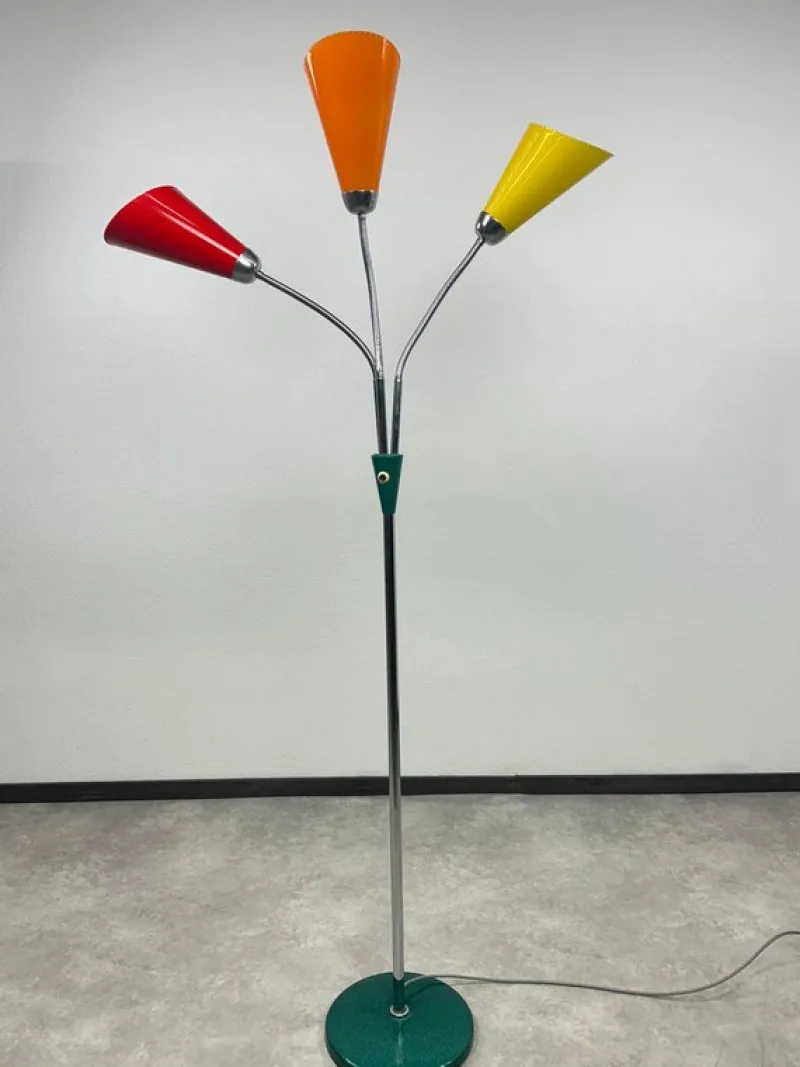 Pamono S102 Floor Lamp from Lidokov, 1970s> Floor Lamps