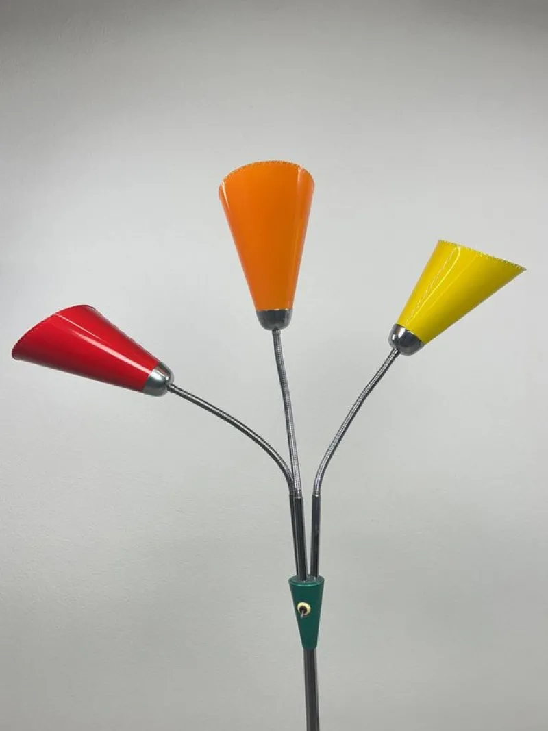 Pamono S102 Floor Lamp from Lidokov, 1970s> Floor Lamps