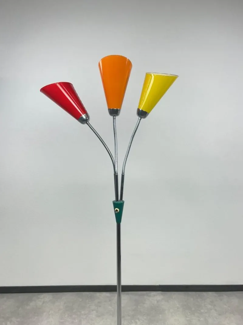 Pamono S102 Floor Lamp from Lidokov, 1970s> Floor Lamps