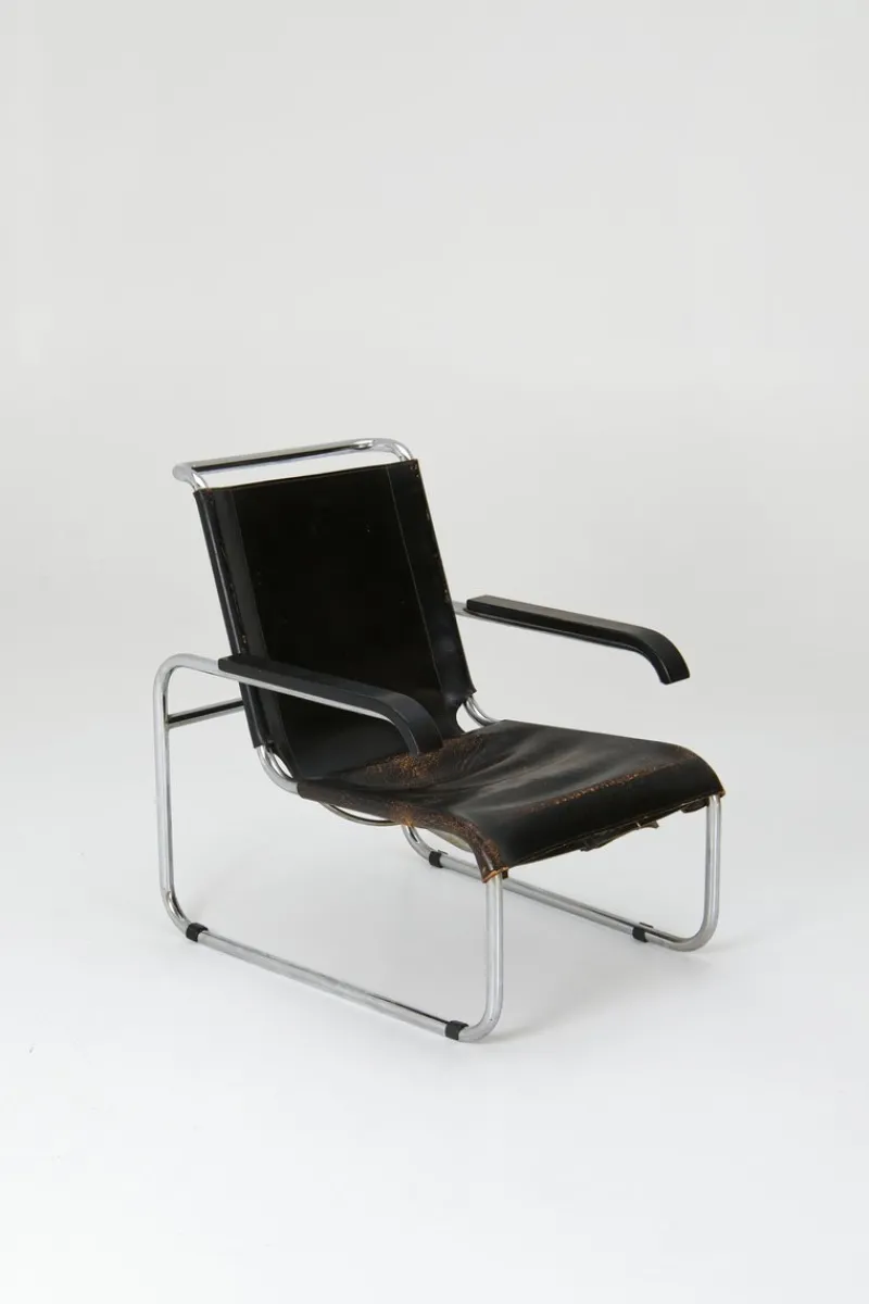 Outlet Pamono S35 L Chair by Marcel Breuer for Thonet, 1950s