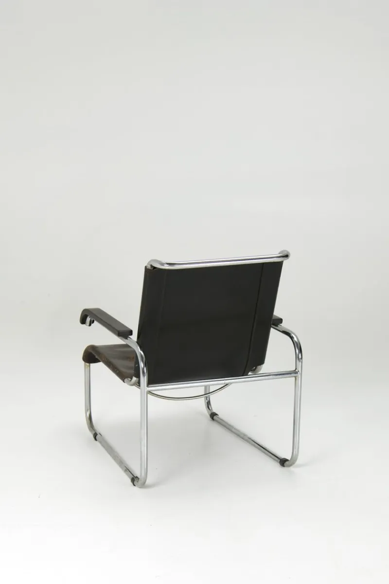Outlet Pamono S35 L Chair by Marcel Breuer for Thonet, 1950s