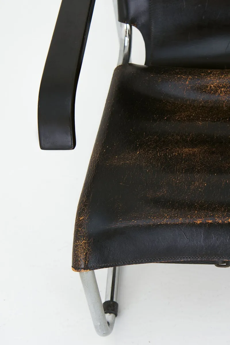 Outlet Pamono S35 L Chair by Marcel Breuer for Thonet, 1950s