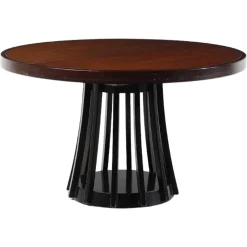 Outlet Pamono S11 Series Round Extending Table by Angelo Mangiarotti, Italy, 1970s