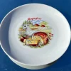 Hot Pamono 1970s Vintage Winterling Kitchenlomite Bavaria Porcelain Illustrated Cheese Plates- Set of 5