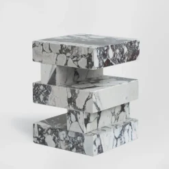 Pamono S Y N C Calacatta Side Table from Kiwano Concept><noscript><img width=