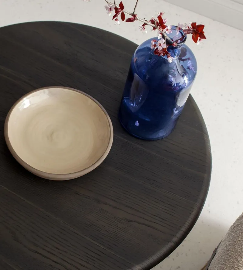 Pamono Sablier Laguna Oak and Clay Coffee Table by Morica Design> Tables