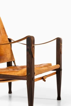 Pamono Safari Chair by Kaare Klint for Rud Rasmussen, Denmark, 1950s> Lounge Chairs & Armchairs