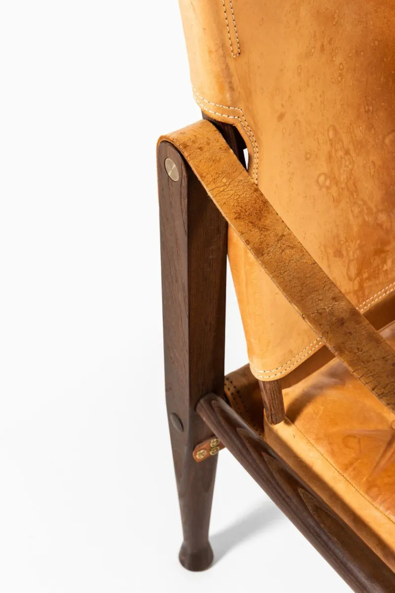 Pamono Safari Chair by Kaare Klint for Rud Rasmussen, Denmark, 1950s> Lounge Chairs & Armchairs