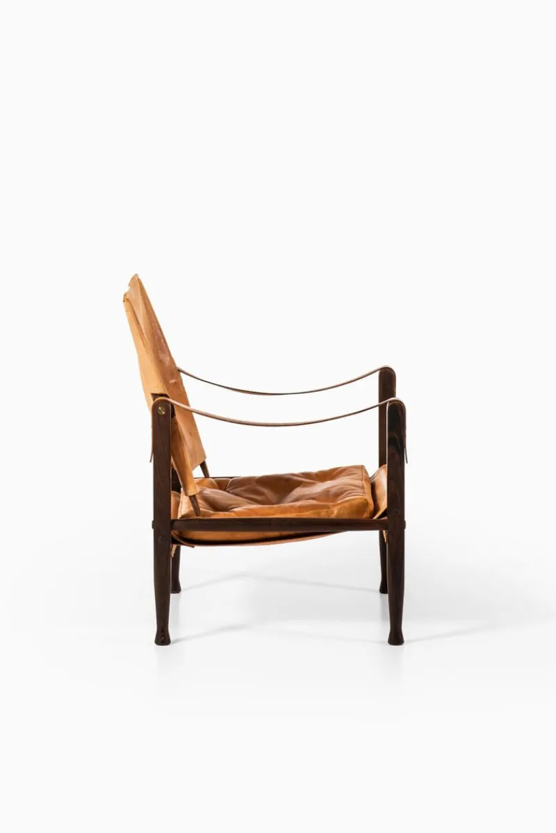 Pamono Safari Chair by Kaare Klint for Rud Rasmussen, Denmark, 1950s> Lounge Chairs & Armchairs