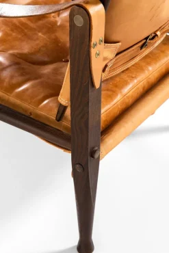 Pamono Safari Chair by Kaare Klint for Rud Rasmussen, Denmark, 1950s><noscript><img width=