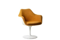 Pamono Saffron Yellow Tulip Armchair by Eero Saarinen for Knoll, 1960s-1970s> Dining Tables & Sets