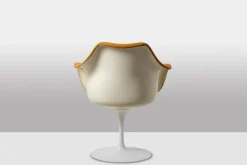 Pamono Saffron Yellow Tulip Armchair by Eero Saarinen for Knoll, 1960s-1970s><noscript><img width=
