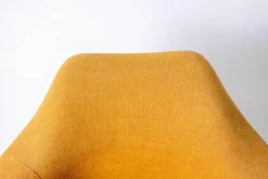 Pamono Saffron Yellow Tulip Armchair by Eero Saarinen for Knoll, 1960s-1970s><noscript><img width=