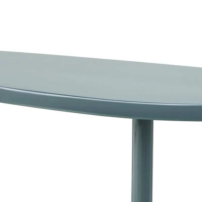 Hot Pamono Sage Green Lacquered Wood Dining Table en Forme Libre by Charlotte Perriand for Cassina