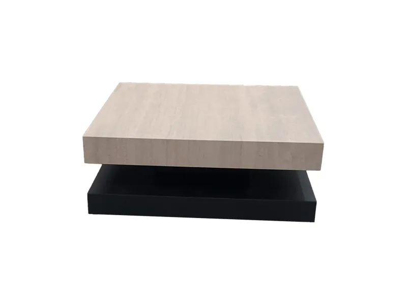 Clearance Pamono Sagra Coffee Table in Honed Italian Travertine Marble by Joaquín Moll
