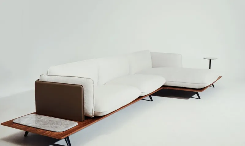 Pamono Sahara Sofa by Noé Duchaufour Lawrance> Wall Lights & Sconces