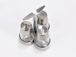 Pamono Salt and Pepper Menage Condiment Set by Marianne Dezel for Berndorf, 1960s><noscript><img width=