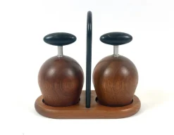 Online Pamono Salt and Pepper Mills Ball Boy by Richard Nissen and Carsten Jørgensen for Bodum, Denmark, 1960s, Set of 3