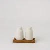 Pamono Salt and Pepper Set from Stilleben, Set of 3> Salt & Pepper Shakers