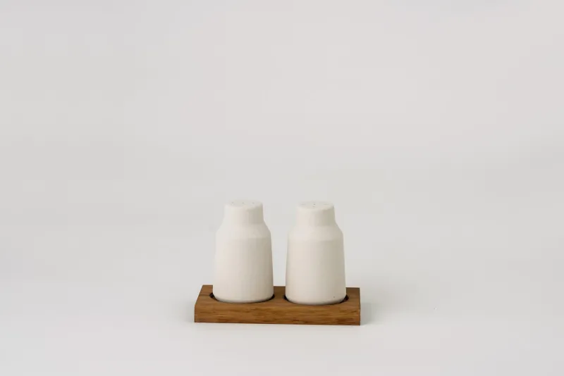 Pamono Salt and Pepper Set from Stilleben, Set of 3> Salt & Pepper Shakers