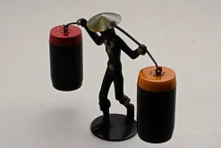 Pamono Salt and Pepper Shaker Holder Chinese by Richard Rohac, 1950s><noscript><img width=
