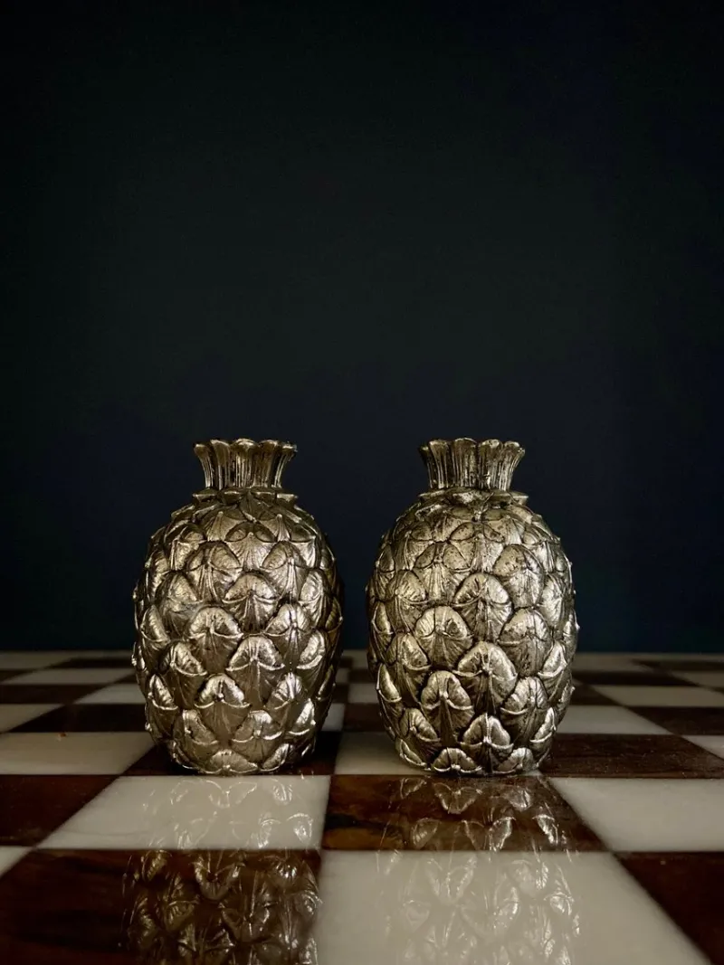 New Pamono Salt and Pepper Shakers by Mauro Manetti, 1960s, Set of 2