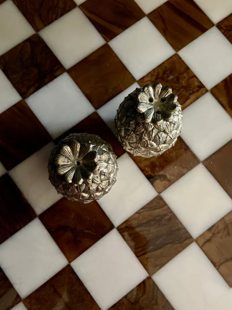 New Pamono Salt and Pepper Shakers by Mauro Manetti, 1960s, Set of 2