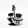 Pamono Salt and Pepper with Two Toothpick Holders, Vienna, 1950s> Salt & Pepper Shakers